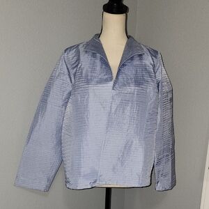 Eileen Fisher Sky Blue Jacket